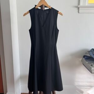 Theory Sleeveless Wool Blend Dress